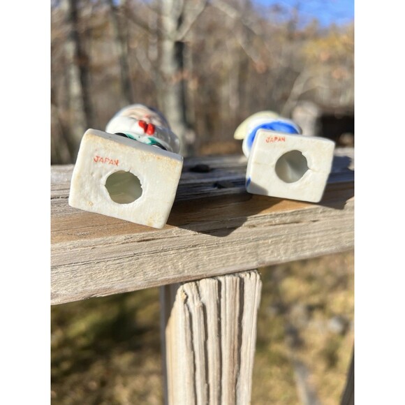 Vintage Figurines Boy Girl Japan Ceramic Mid Century Granny Core Asia - Picture 5 of 6